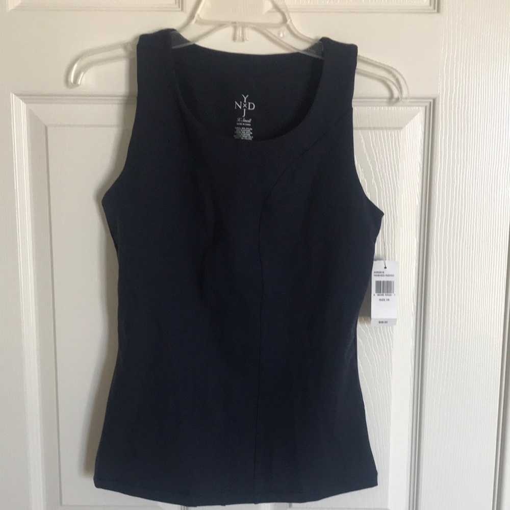 NEW! NYDJ City/Sport Trainer Tank with Shelf Bra